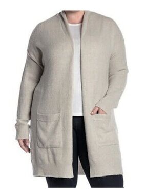 NWT RDI Light Gray Sweater Cardigan with pockets size XS